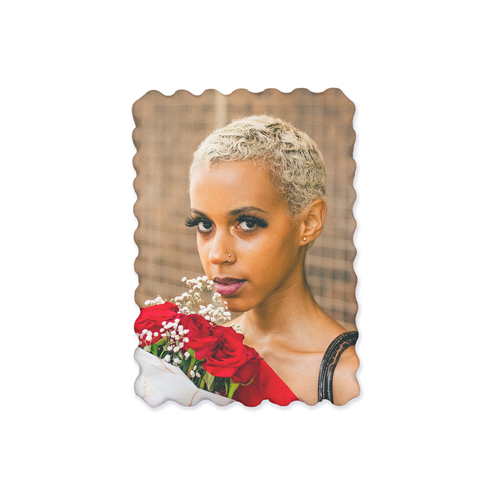 Sublimation Blank Porcelain Refrigerator Magnet