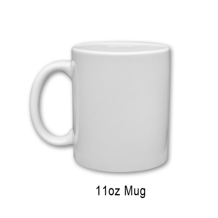 China White Sublimation Mugs