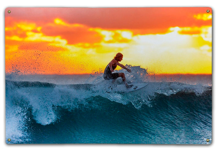 Sublimation Blank 16" x 24"  Vintage Metal Sign