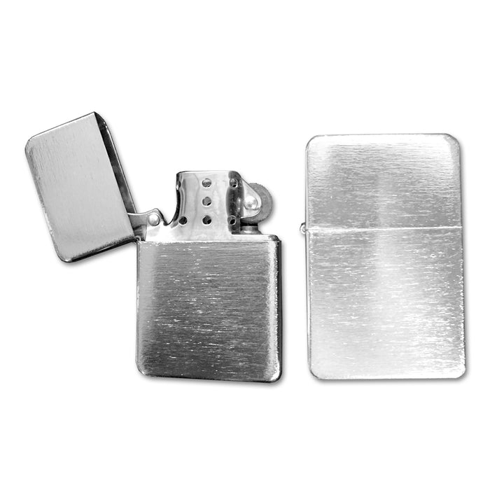 Sublimation Blank Chrome Lighter- One Sided Sublimatable
