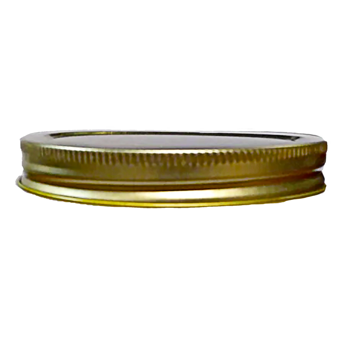 Gold Lid for Mason Jars
