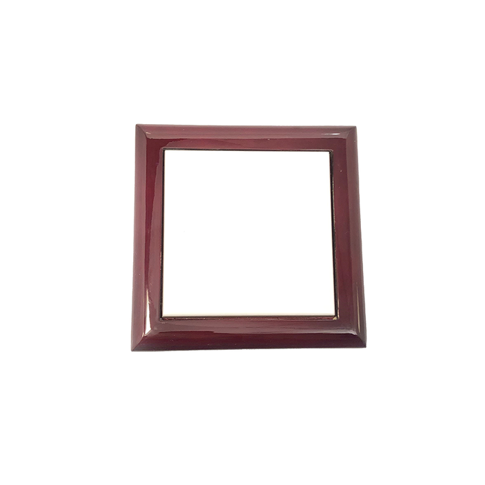 Sublimation Blank 4.25" x 4.25" Premium Piano Finish Wood Box-pre order now. Back in stock middle November 2025