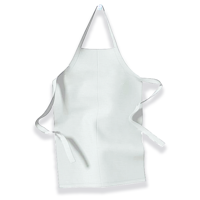 White Apron w-no pocket