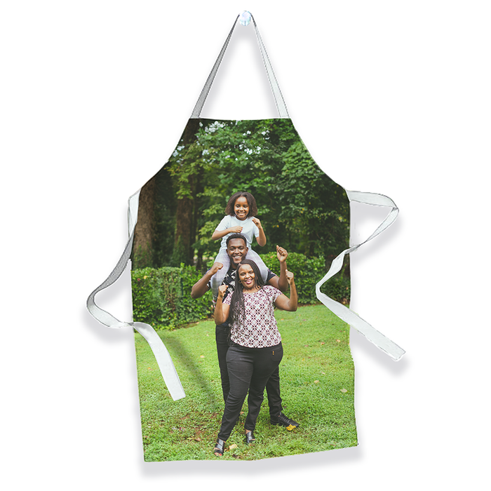 White Apron w-no pocket