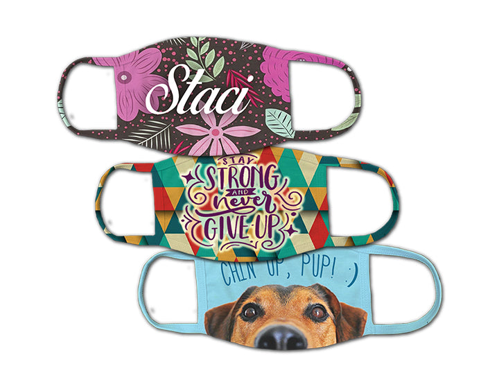 Sublimation Blank Adult & Child Face Mask- Blanks