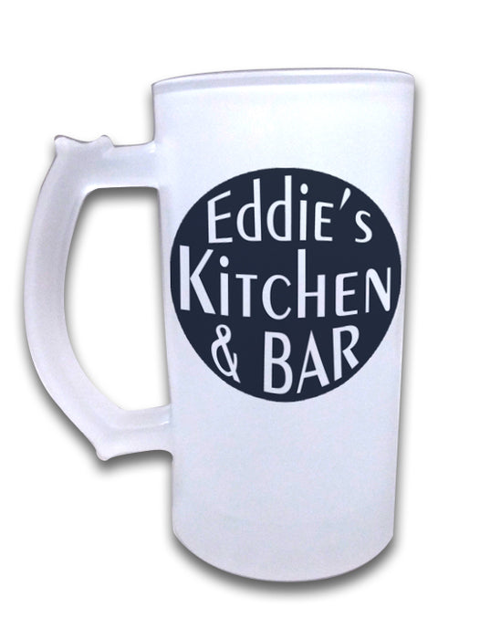 New and Improved Frosted Glass Steins