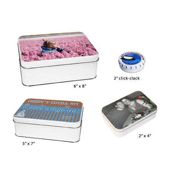 Sublimation Blank Gift Tin Sampler Pack