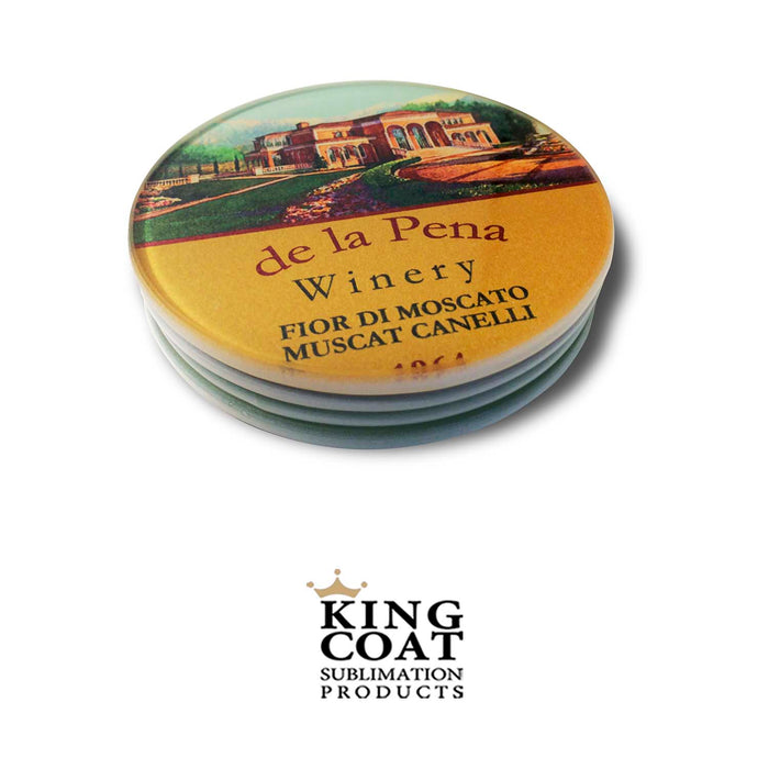 SPECIAL-Sublimation Blank Glass Coasters - Round