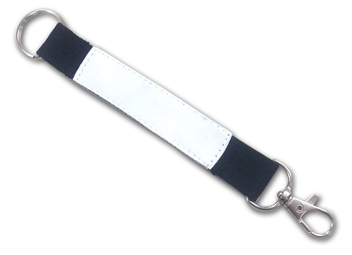 Sublimation Blank Personalized Fabric Key Chain-Key Fob