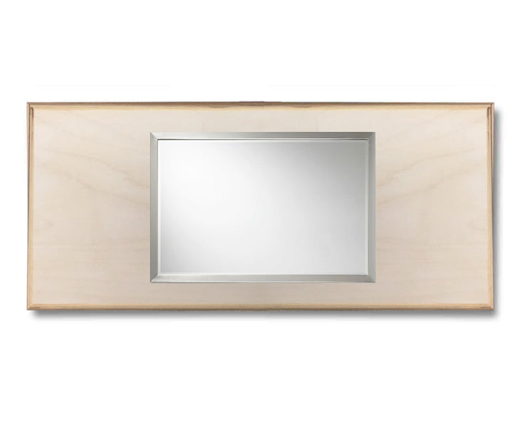 NEW!!!  Wood Plaque & Mirror Kit