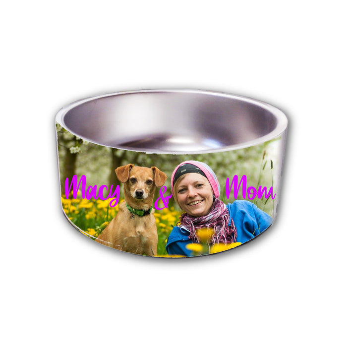 Sublimation Blank Stainless-Steel Dog Bowls 64oz (LARGE) SIZE)