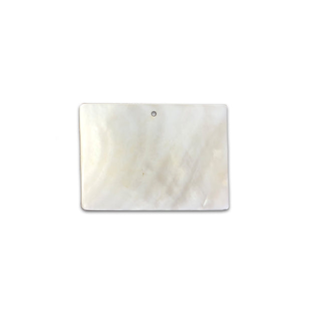 Rectangle Shell Pendant