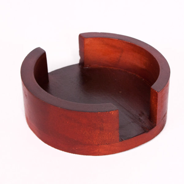 Sublimation Blank Round Wood Coaster Racks