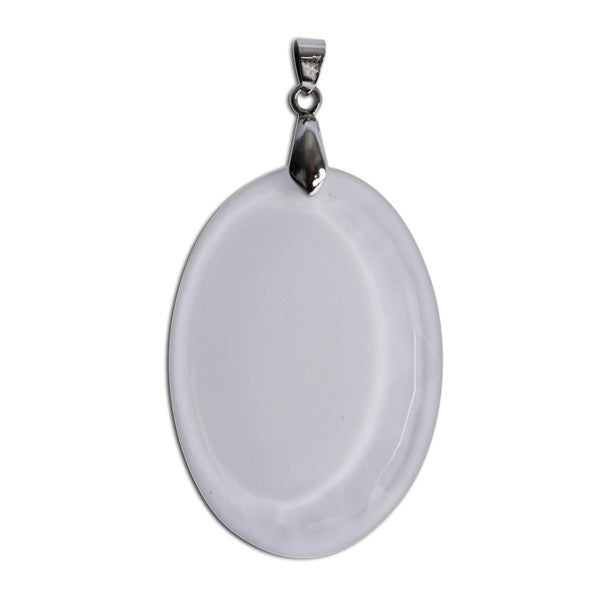 Sublimation Blank Crystal Oval Pendant
