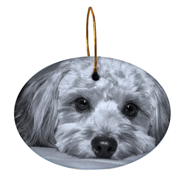 Two-Sided Porcelain Ornaments