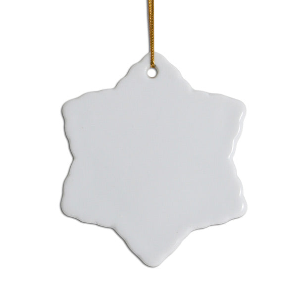 Two-Sided Porcelain Ornaments