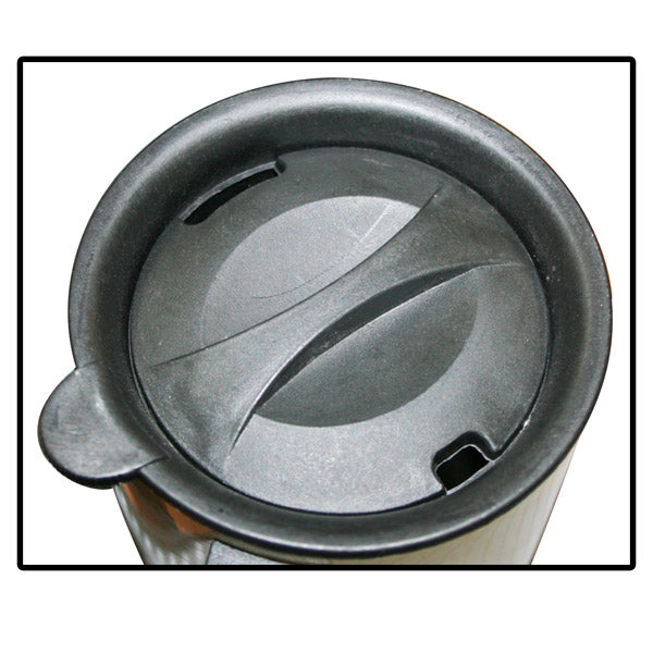 Silver Stainless Steel Travel Mug